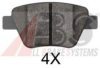 VW 5K0698451A Brake Pad Set, disc brake